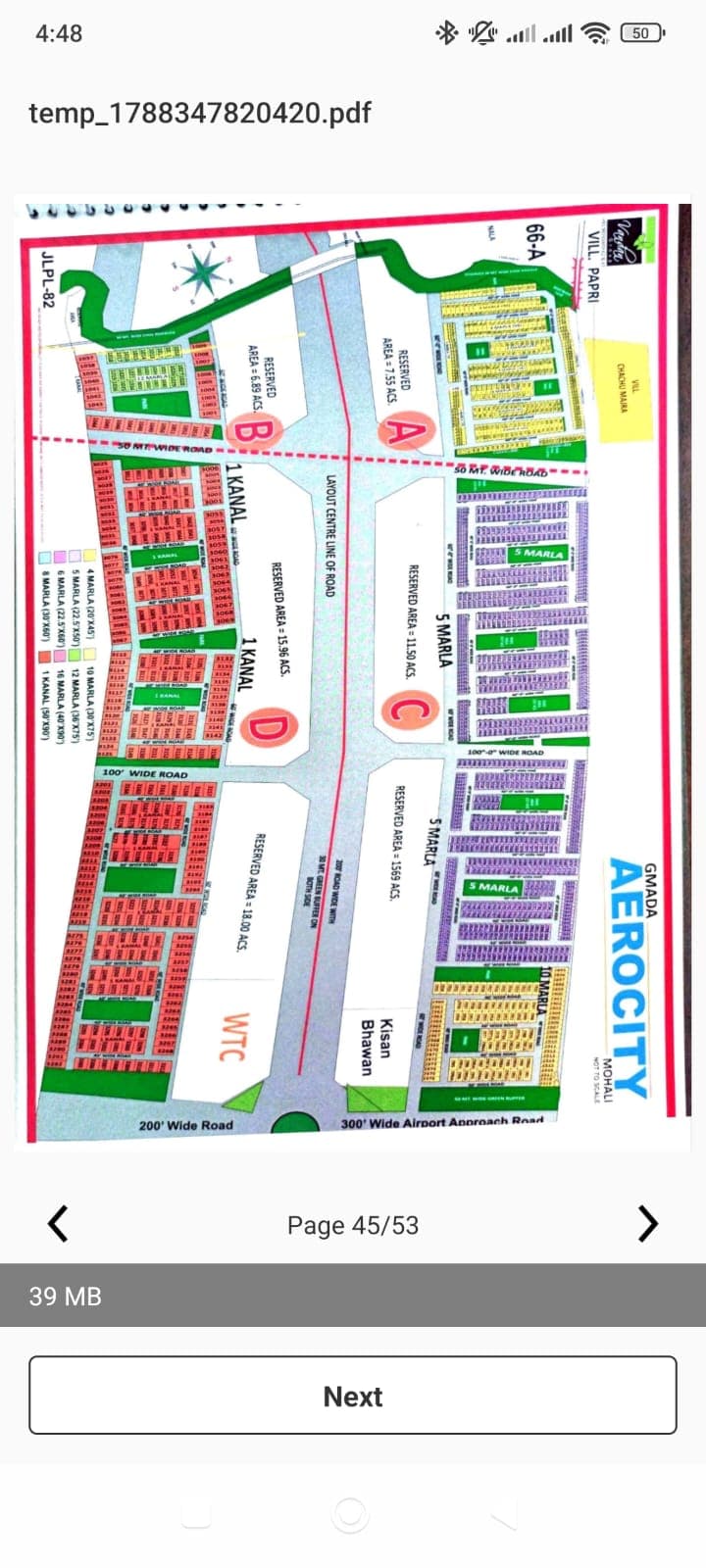 AERO CITY BLOCK A FOR SALE KOTHI